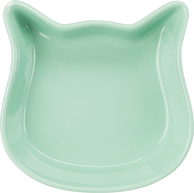 Trixie Voerbak Kattenkop Assorti 12 CM - 4 Stuks