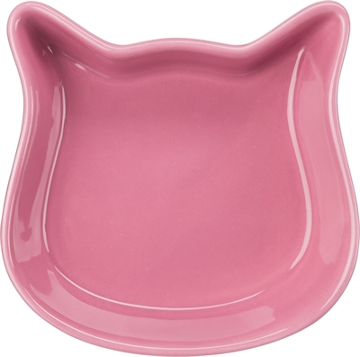 Trixie Voerbak Kattenkop Assorti 12 CM - 4 Stuks