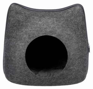 Trixie Relax Iglo Kat Vilt Grijs 38x37x35 CM