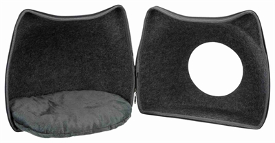 Trixie Relax Iglo Kat Vilt Grijs 38x37x35 CM
