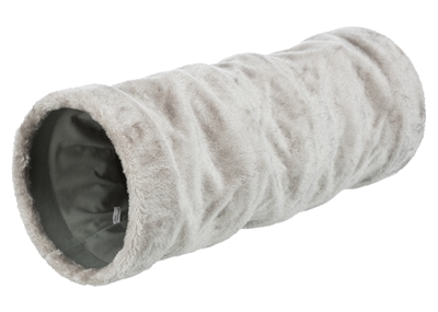 Trixie Speeltunnel Pluche Grijs 60x22 CM