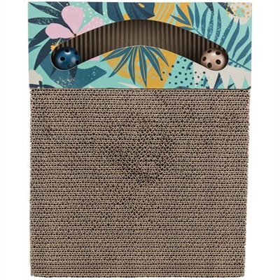 Trixie Krabplank Karton Met Balletjes 38x30 CM