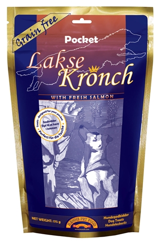 Kronch 76% Zalmsnacks Pockets 175 GR