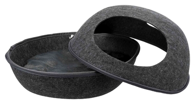 Trixie Relax Iglo Liva Antraciet 40x24x47 cm — Knusse plek voor jouw hond