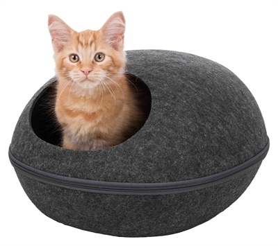 Trixie Relax Iglo Liva Antraciet 40x24x47 cm — Knusse plek voor jouw hond