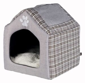 Trixie Relax Iglo Hondenhuis Silas Grijs / Creme 40x45x40 CM