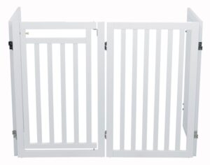 Trixie Hondenhek Met Deur Wit 60-160 X 81 CM