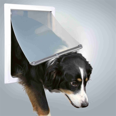 Trixie 2-weg Hondenluik Wit M-xl 39 X 45 CM