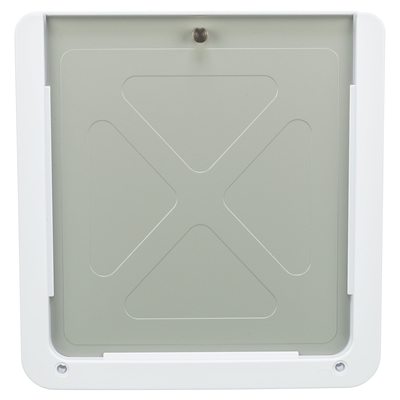 Trixie 2-weg Hondenluik Wit S-m 30 X 36 CM