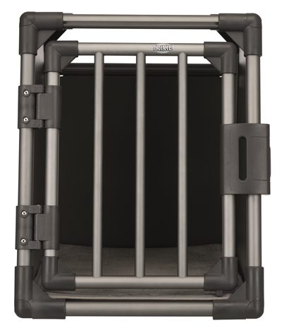 Trixie Vervoersbox Aluminium Grafiet M–l: 86x61x65 CM