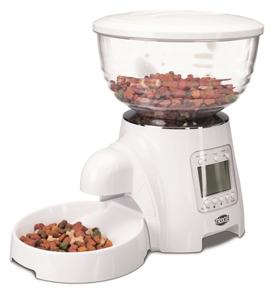 Trixie Tx7 Automatische Voerdispenser Wit 5 L 40x34x26 CM
