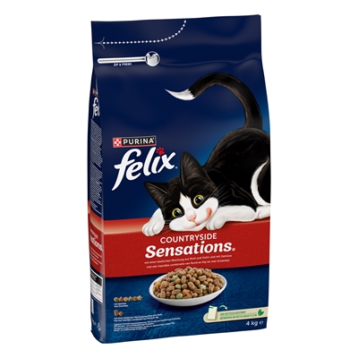 Felix Droogvoer Countryside Sensations 4 KG Rund/Kip/Groenten