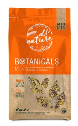 Bunny Nature Botanicals Midi Mix Madelief / Rode Klaver Bloesem 120 GR
