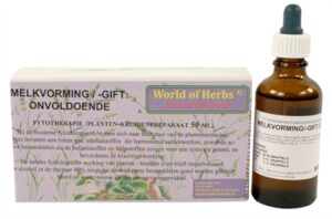 World Of Herbs Fytotherapie Onvoldoende Melkvorming /-gift 50 ML