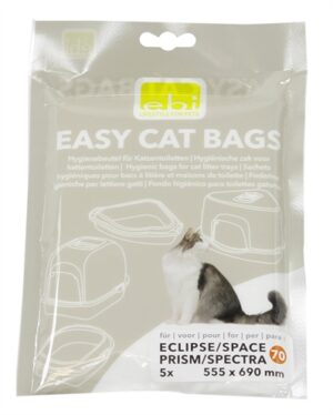 Ebi Easy-cat Kattenbakzak Jumbo U-vorm 5 ST