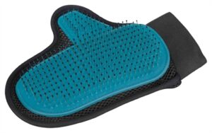 Trixie Verzorgingshandschoen Met Metalen Pinnen Groen / Zwart 24x18 CM 3ST