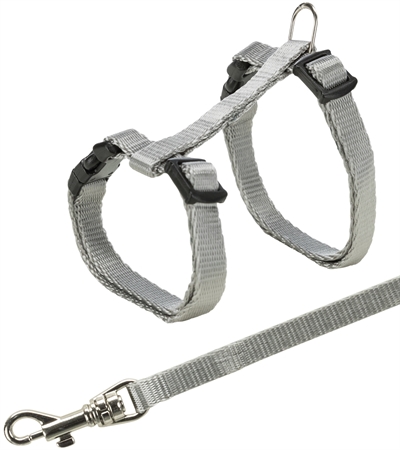 Trixie Kittentuig Met Riem Assorti 19-31 CM / 1,20 Mtr X 8 Mm