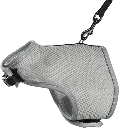 Trixie Kattentuig Soft Met Riem Assorti 24-42 Cmx1,2 Mtr
