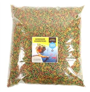 Gemengde Vijversticks 1200 GR