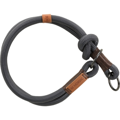 Trixie Halsband Hond Be Nordic Slip Halsband Donkergrijs / Bruin 50x1,3 CM