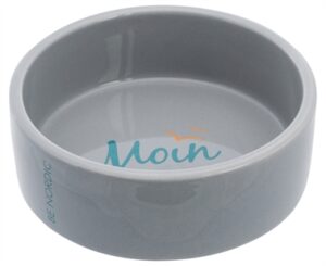 Trixie Be Nordic Voerbak Keramiek Grijs 300 ML 12 CM 4 ST
