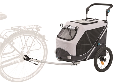 Trixie Hondenfietskar Opvouwbaar Grijs 90x63x95 CM