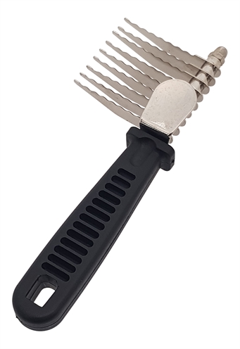 Tools-2-groom Klittenkam Kunststof Greep 17,5x6,5x2 CM