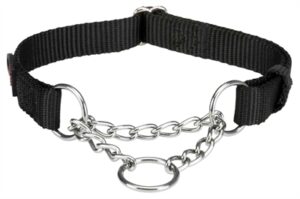 Trixie Halsband Hond Premium Halfslip Halsband Zwart 45-70x2,5 CM