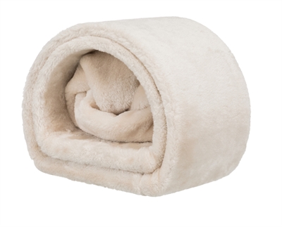 Trixie Speeltunnel Konijn / Cavia Pluche Beige 80x27x21 CM