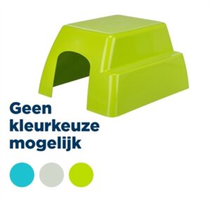 Trixie Knaagdierhuis Konijn Kunststof Assorti 33x29x19 CM 4 ST