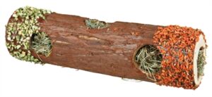 Trixie Tunnelbuis Hooi Hibiscus Wortel Erwt 30x9 cm 35 gr 2 st