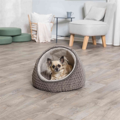Trixie Kattenmand Iglo Livia Grijs/Creme 55x55x45 cm
