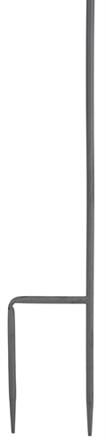 Trixie Vogeldrinkschaal / -bad Voor Grondfixatie Metaal Grijs 35x35 CM 1,8 Ltr
