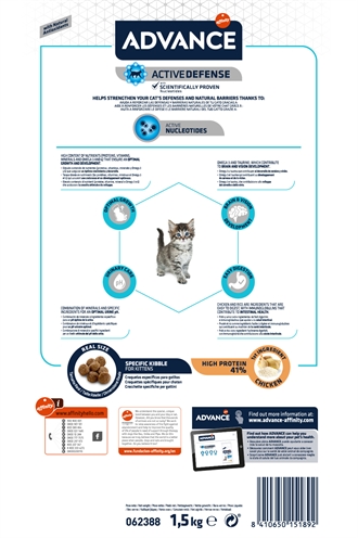 Advance Cat Kitten Chicken / Rice 1,5 KG
