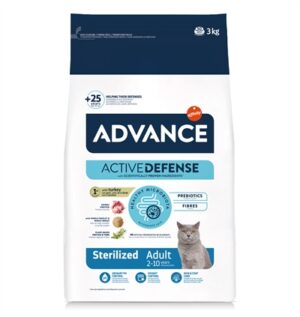 Advance Cat Sterilized Turkey 3 KG