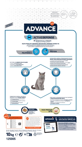 Advance Cat Sterilized Turkey 10 KG