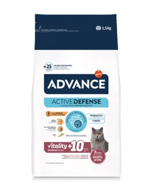 Advance Cat Sterilized Sensitive Senior 10+ 1,5 KG