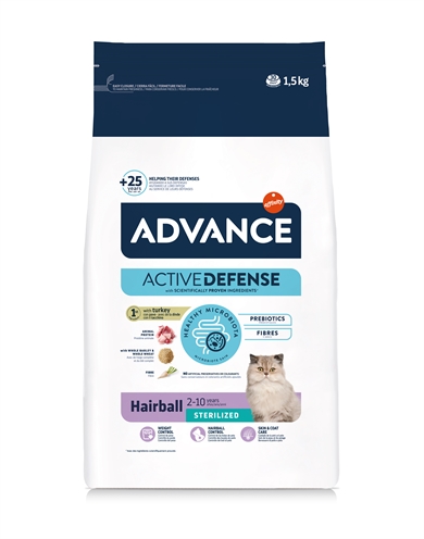 Advance Cat Sterilized Hairball 1,5 KG