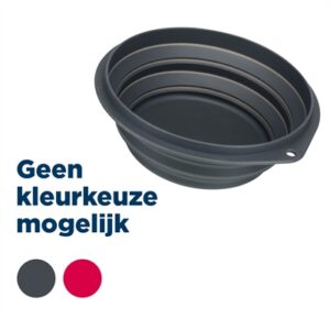 Trixie Voerbak / Drinkbak Reis Siliconen Assorti 250 ML 11 CM