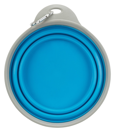 Trixie Voerbak / Drinkbak Reis Stevige Rand Siliconen Assorti 1 Ltr 18 CM