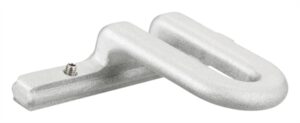 Trixie Inzetstuk Voor Hangslot Aluminium Vervoersbox Zilver 5x2x8 CM 2 ST