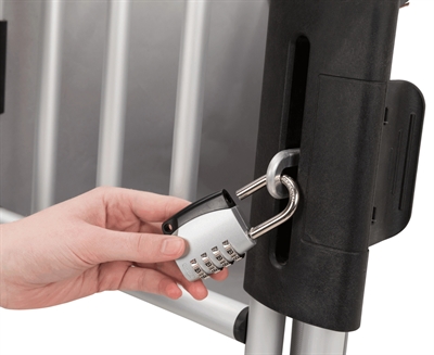Trixie Inzetstuk Voor Hangslot Aluminium Vervoersbox Zilver 5x2x8 CM 2 ST