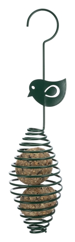 Trixie Mezenbollenhouder Spiraal Vogel Assorti 7x7x35 CM 2 ST