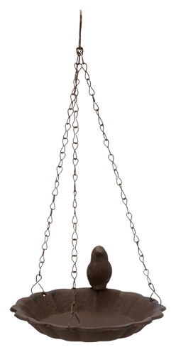 Trixie Vogelbad Hangend Gietijzer Bruin 16x16 CM 250 ML