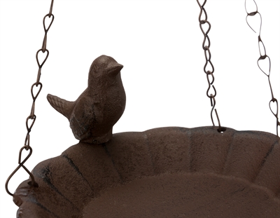 Trixie Vogelbad Hangend Gietijzer Bruin 16x16 CM 250 ML