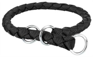 Trixie Halsband Hond Cavo Anti Trek Zwart 35-41x1,2 CM