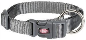 Trixie Halsband Hond Premium Grafiet Grijs 30-45x1,5 CM