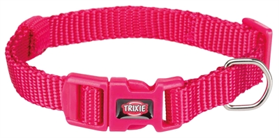 Trixie Halsband Hond Premium Fuchsia 22-35x1 CM