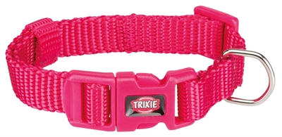 Trixie Halsband Hond Premium Fuchsia 15-25x1 CM