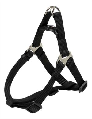 Trixie Hondentuig Premium One Touch Zwart 80-100x2,5 CM